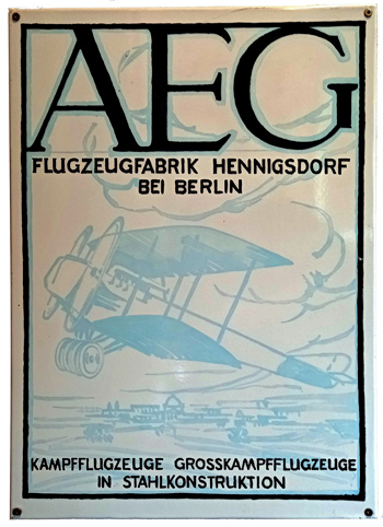 Euhausen AEG Flugzeuge 14
